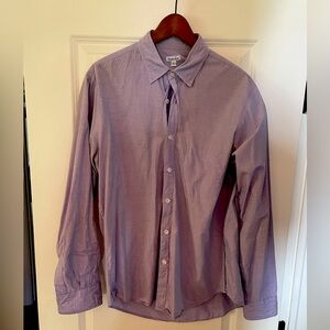 Steven Alan lavender shirt
